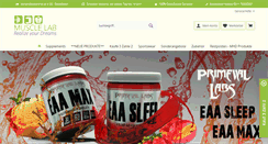 Desktop Screenshot of muscle-lab.de